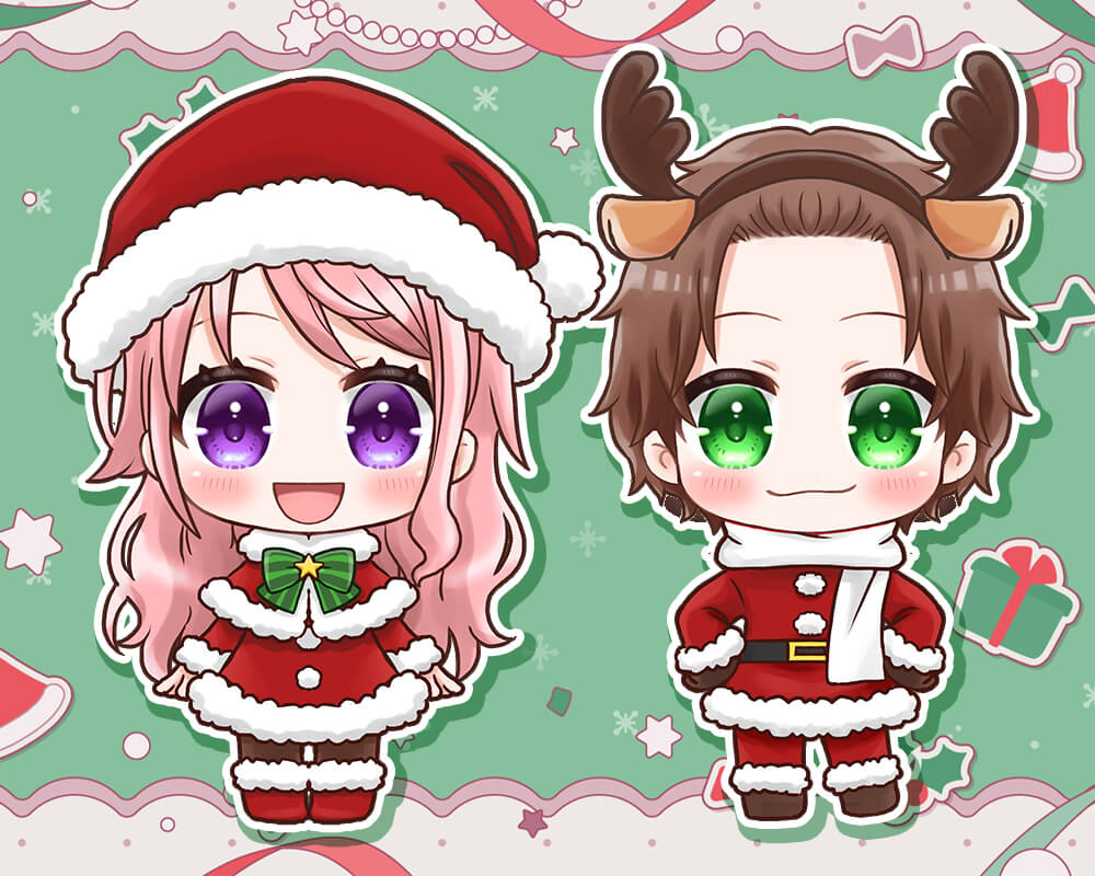 量産タイプ：クリスマス衣装デフォルメサムネイル